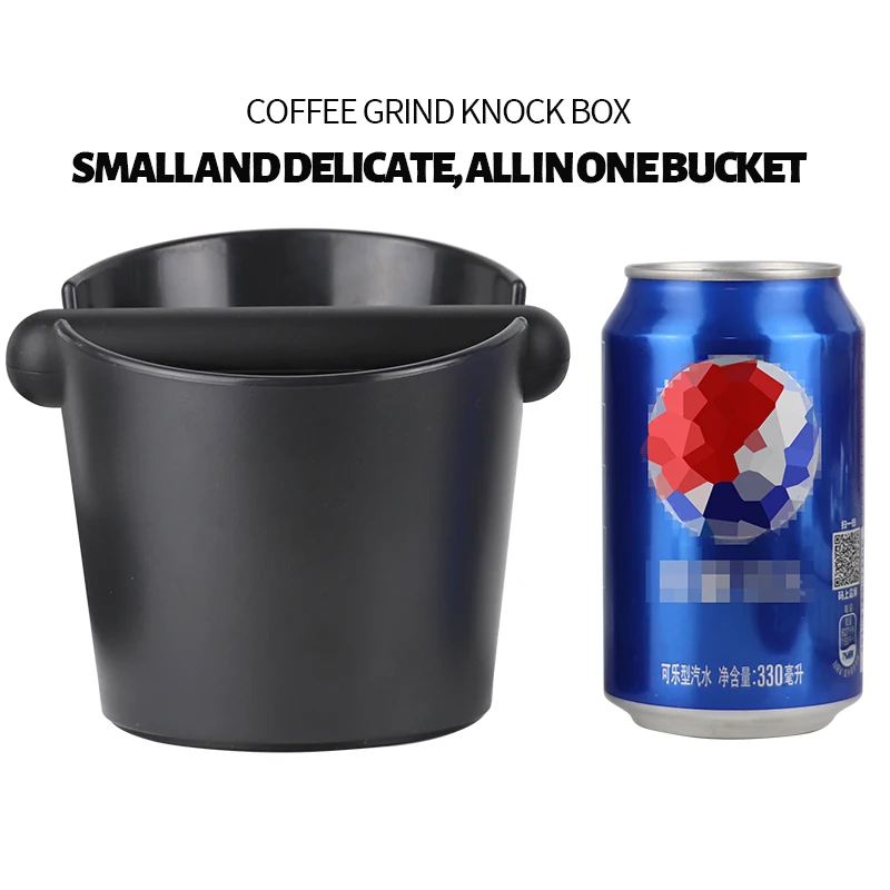 

Coffee Powder Residue Box Black Deep Bowl Non-slip Detachable Knock Bar Coffee Machine Grounds Recycling Bucket Grind Trash Bin