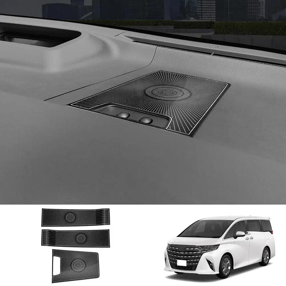 

Крышка для динамика автомобильной приборной панели для Toyota Alphard Vellfire 40 серии 2023 2024, наклейка на панель приборной панели автомобиля T2Y2