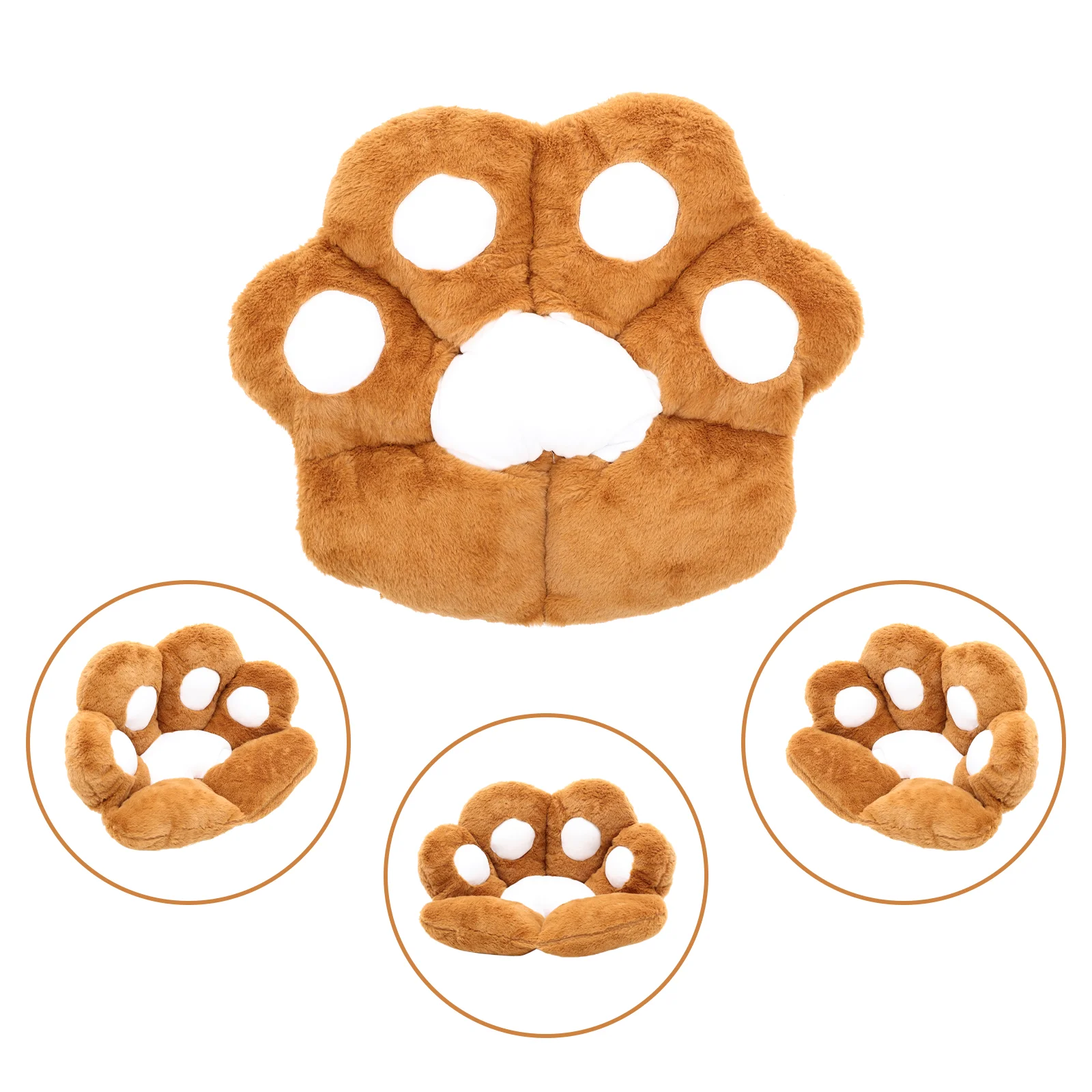 

Cushion Chair Pillow Paw Cat Floor Plush Gaming Pad Cushions Sitting Lazy Office Sofa Backrest Stuffed Cozy Kidscartoon