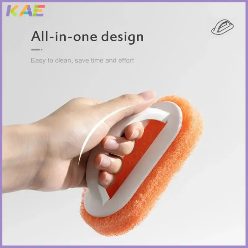 

Ceramic Cleaning Brush Kitchen Glass Wall Cleaning Brush Stain Removal Clean Brush With Handle Kitchen Cleaning Multipurpose