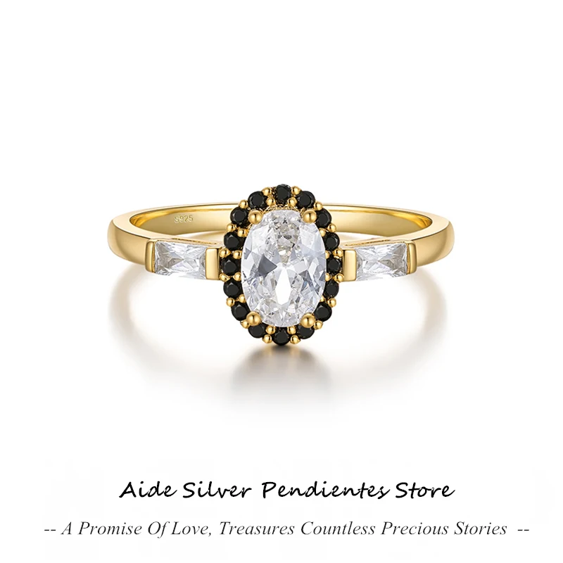 

Женское кольцо из серебра 925 пробы, с фианитом