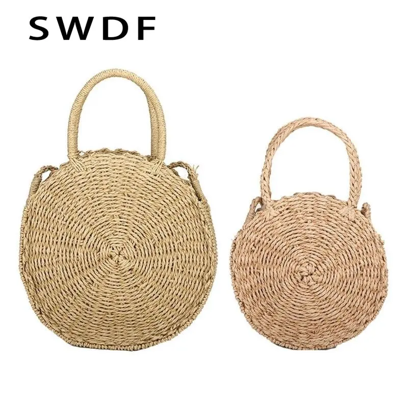 

Fashion Women Shell Envelope National Bag Ladies SAC Shoulder Bolsa Rattan Bag Handmade Woven Beach Cross Body Bag Dropshipping