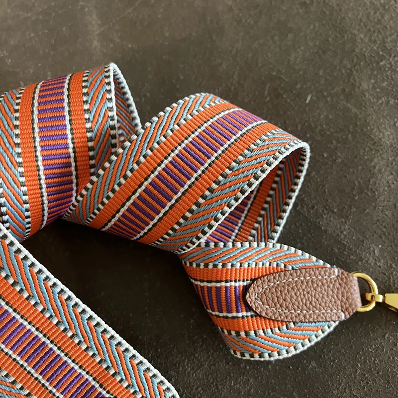 2-inch Wide Latest Canvas Belt Shoulder Strap Is Applicable To Kelly Bag Picotin Bag Shoulder Strap Accessories Steel Buckle