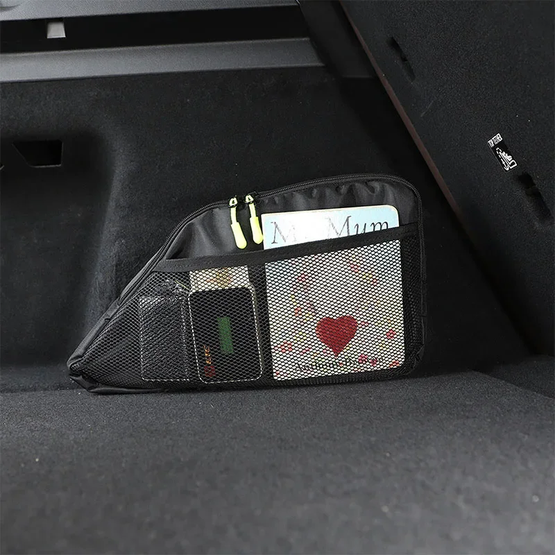 Для BMW X1 IX1 U11 2023-2024 ткань Оксфорд черная сумка для хранения багажника автомобиля