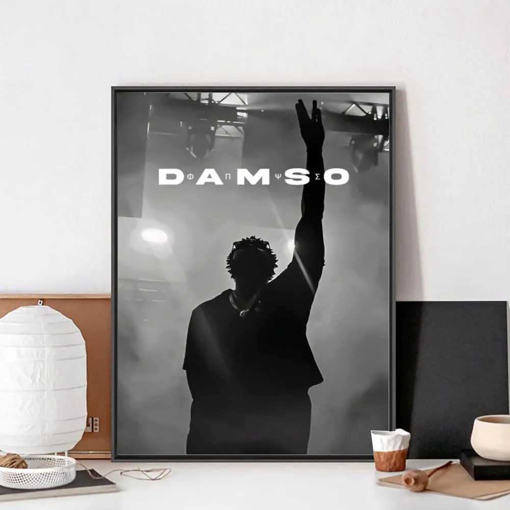 Damso Qalf Рэпер Винтажный Постер Без Рамы Craft Club Бумага В Стиле Барокко Современный