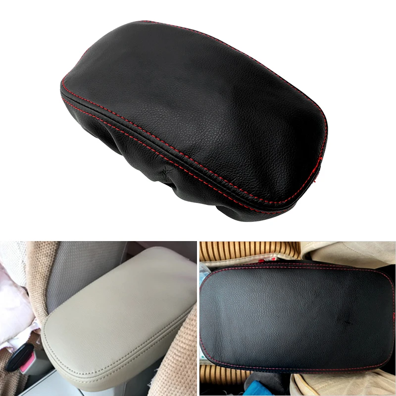 Автомобильный Стайлинг внутренний центральный подлокотник кожаный чехол для