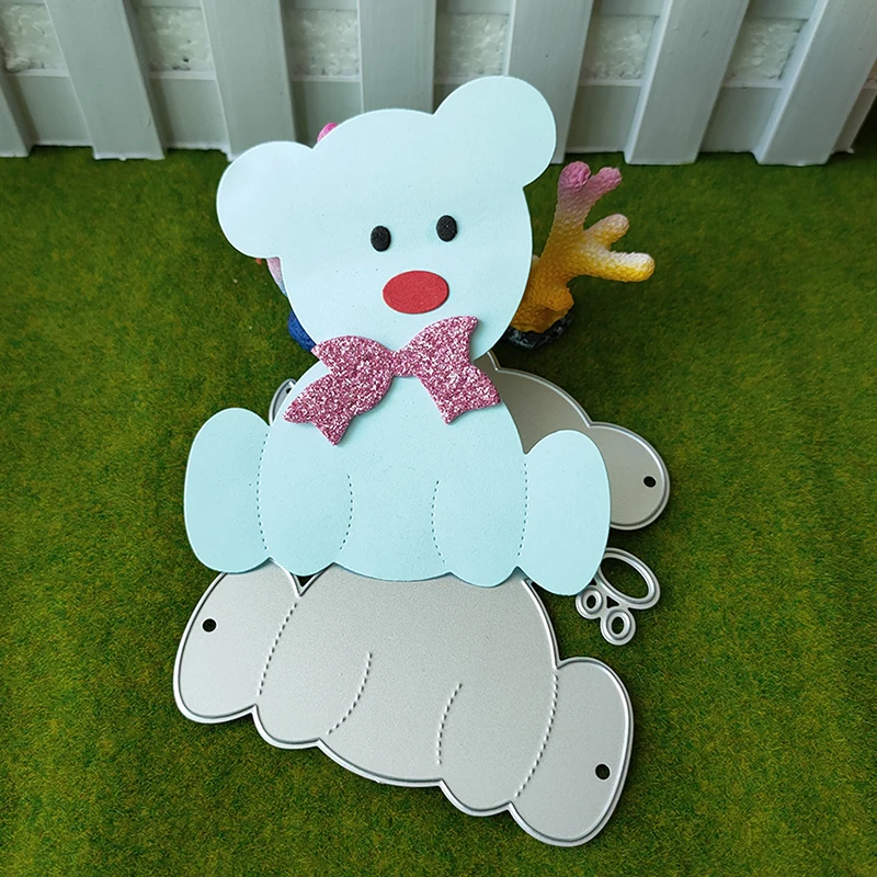 

New Bears metal cutting die mould scrapbook decoration embossed photo album decoration card making DIY handicrafts