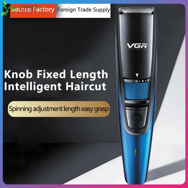 

Ergonomic Usb Hair Trimmer Professional Results Vintage Oil Head Clipper Haircare Vgr V-052 Precise Trimming Innovative Stylish