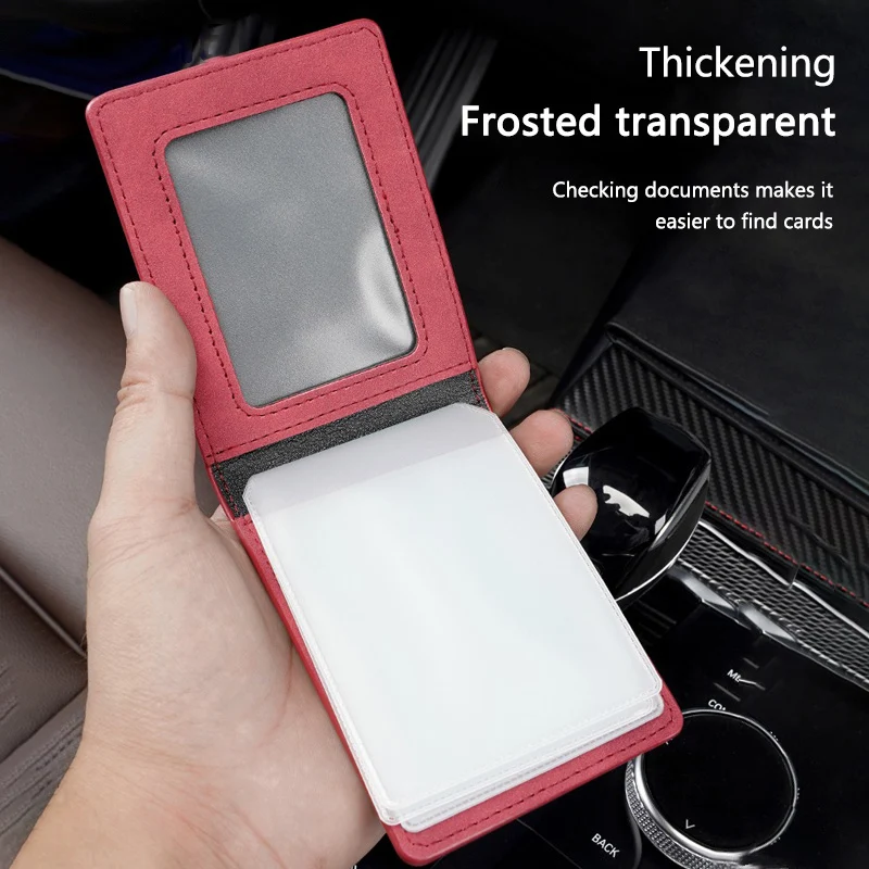 Замшевый короткий кошелек для водительских прав мужская сумка хранения карт Yamaha