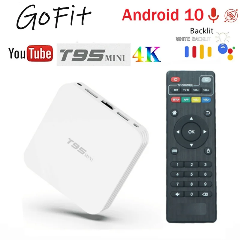 

ТВ-приставка с поддержкой 4 к, Wi-Fi, 2,4G, 4K, 4 Гб + 32 ГБ