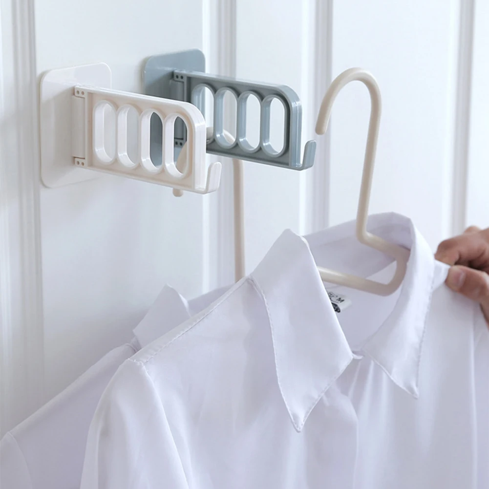

Clothes Hanger Hook Rack Wall Mounted Clothes Storage Rack For Kitchen Door
