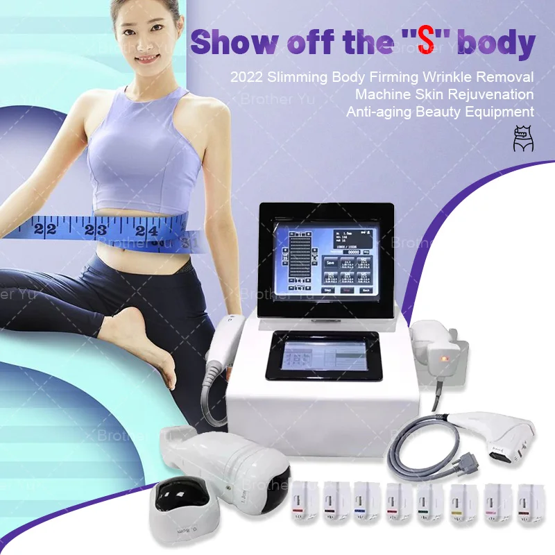 2022Body Sliming Skin Tightening Wrinkle Removal Machine Face Lift Anti-Aging Skin Rejuvenation Beauty Equipment