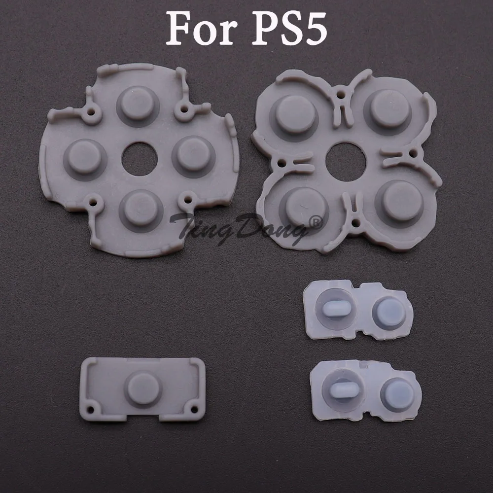 Silicone Conductive Rubber D Pads For PS4 JDS JDM 001 011 030 040 050 for PS2 PS3 PS4 PS5 Controller Buttons Contact Rubber images - 6
