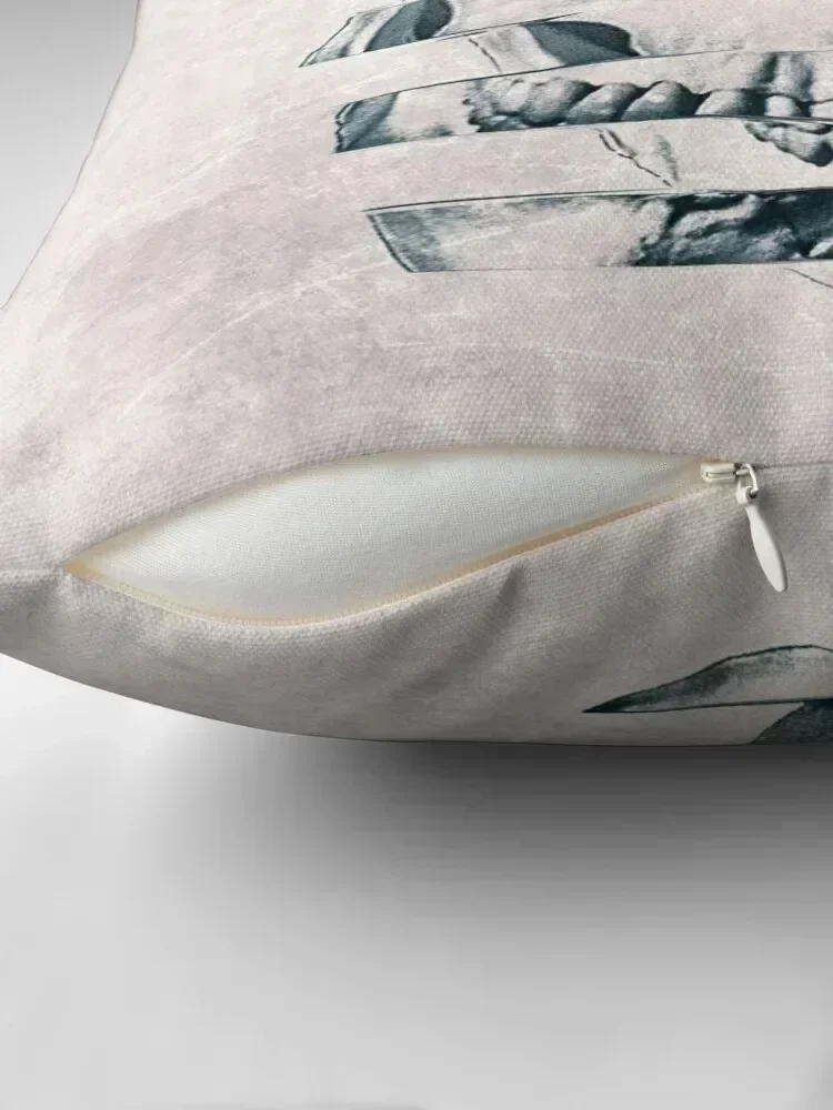 Декоративная подушка Glitch Skull Mono рождественская наволочка наволочки для диванных