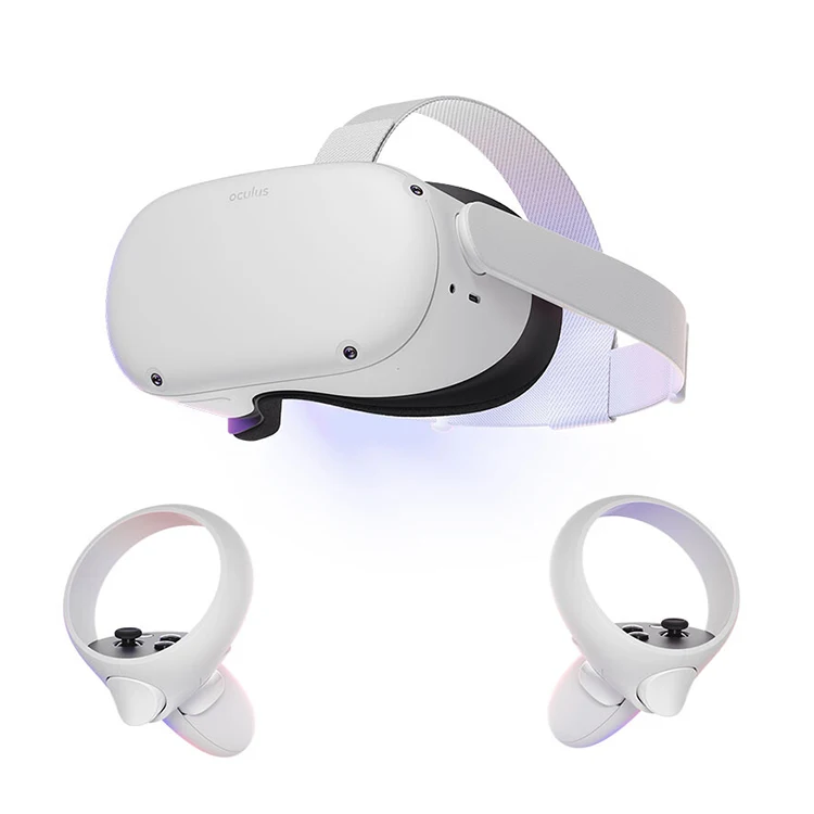 

Oculus Quest 2 гарнитура виртуальной реальности все в одном 3D VR очки 6 ГБ ОЗУ с 128G 256G поддержка Qualcomm Snapdragon XR2