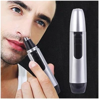 1pc electric ear neck nose hair trimmer eyebrow trimmer implement shaver clipper man woman clean trimer razor remover
