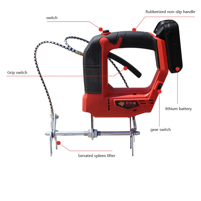 

Lithium Battery Electric Bee Shaker Portable Brushless Motor Bee Shaker Beekeeping Tool