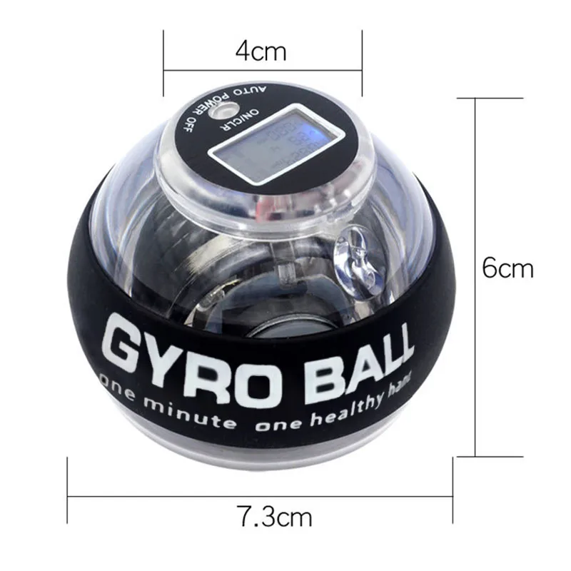 Wrist Ball With Count Table Self-starting Gyroscope Powerball Gyro  Hand Ball Relax Arm Wrist Force Trainer Fitness Equipment images - 6