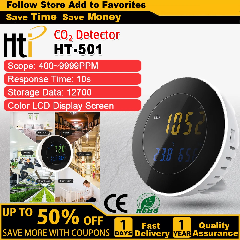 Цифровой портативный детектор утечки газа 3 в 1