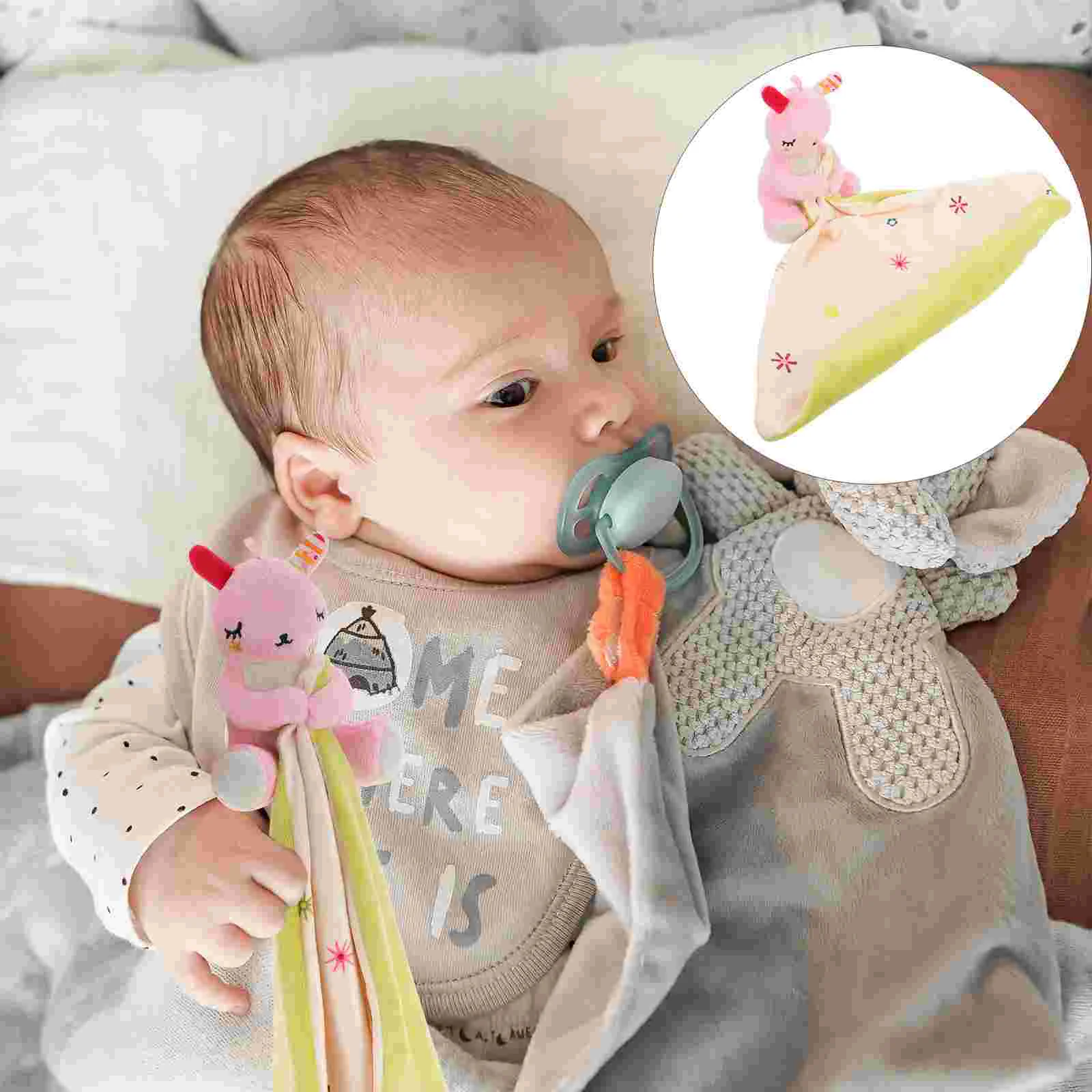 

Newborn Stuffed Animal Blanket Blanket Baby Snuggle for Boys Girls
