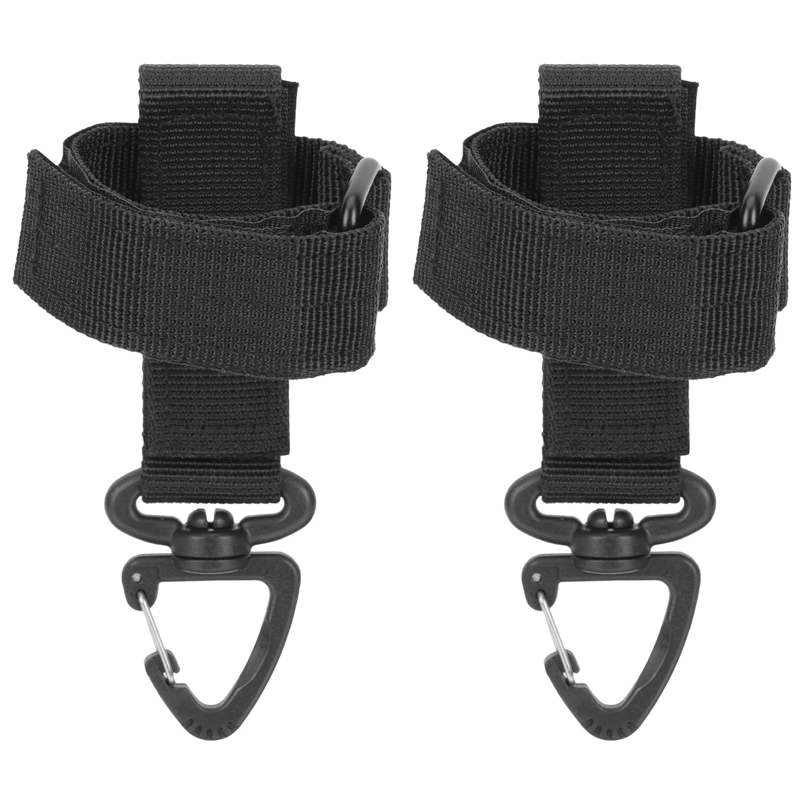 

2 Pcs Glove Storage Buckle Outdoor Gloves Professional Molle Strap Camping Oxford Cloth Leash Work Supply Handles