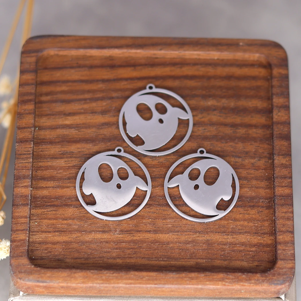 3 шт. Необычные большие и Призрачные Глаза Ssmall подвески из нержавеющей стали 316L