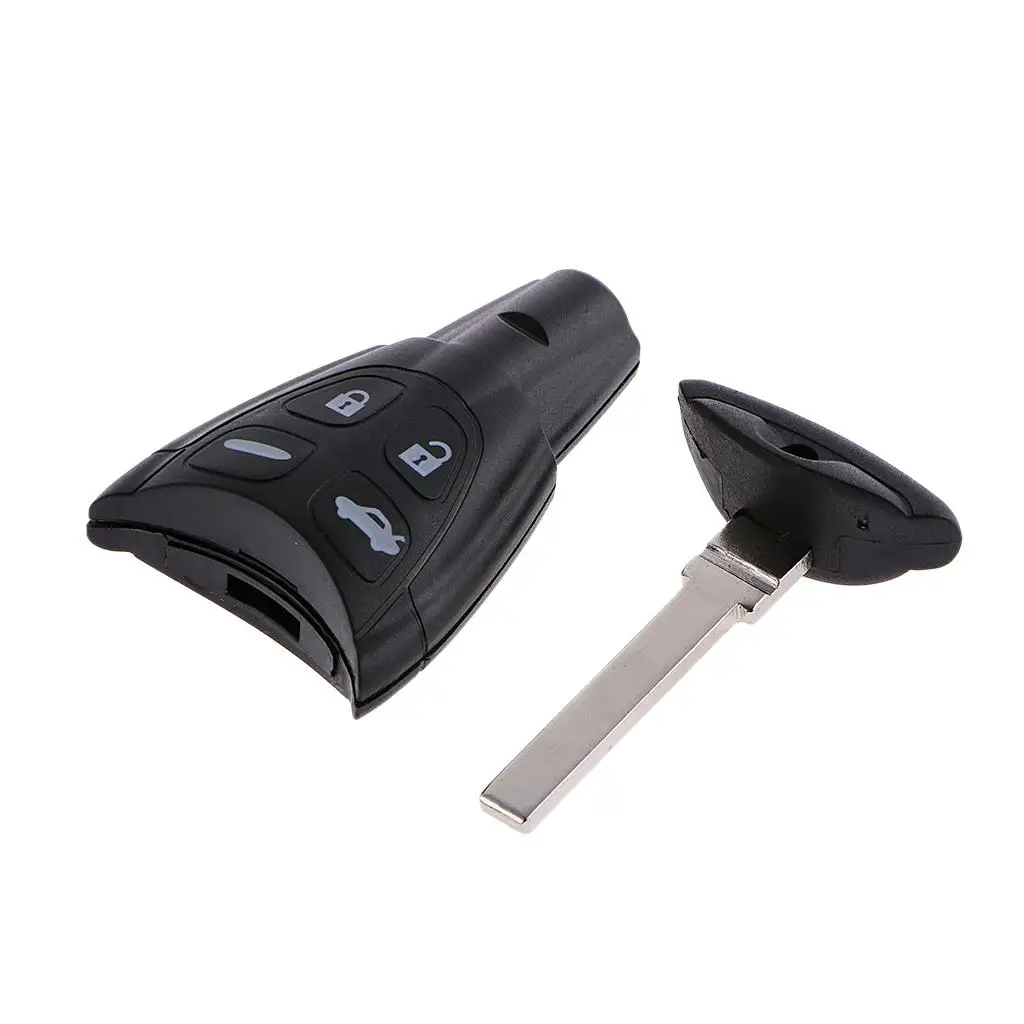 

Replacement 4-Button Remote Key Housing Cover For 9-3 9-5 SAAB Car
