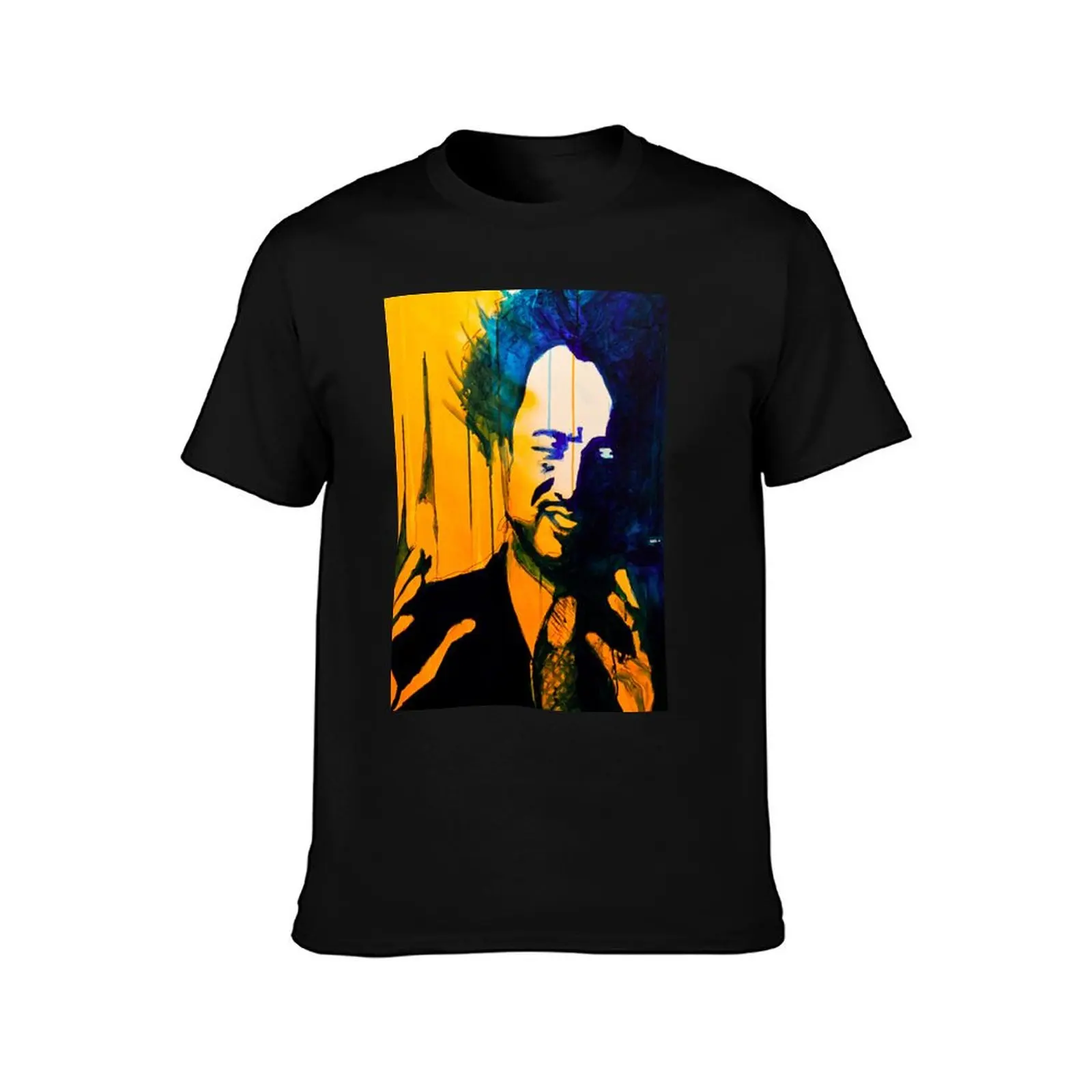 Фото Футболка Giorgio Tsoukalos, повседневная футболка с защитой от скатывания ткани №2