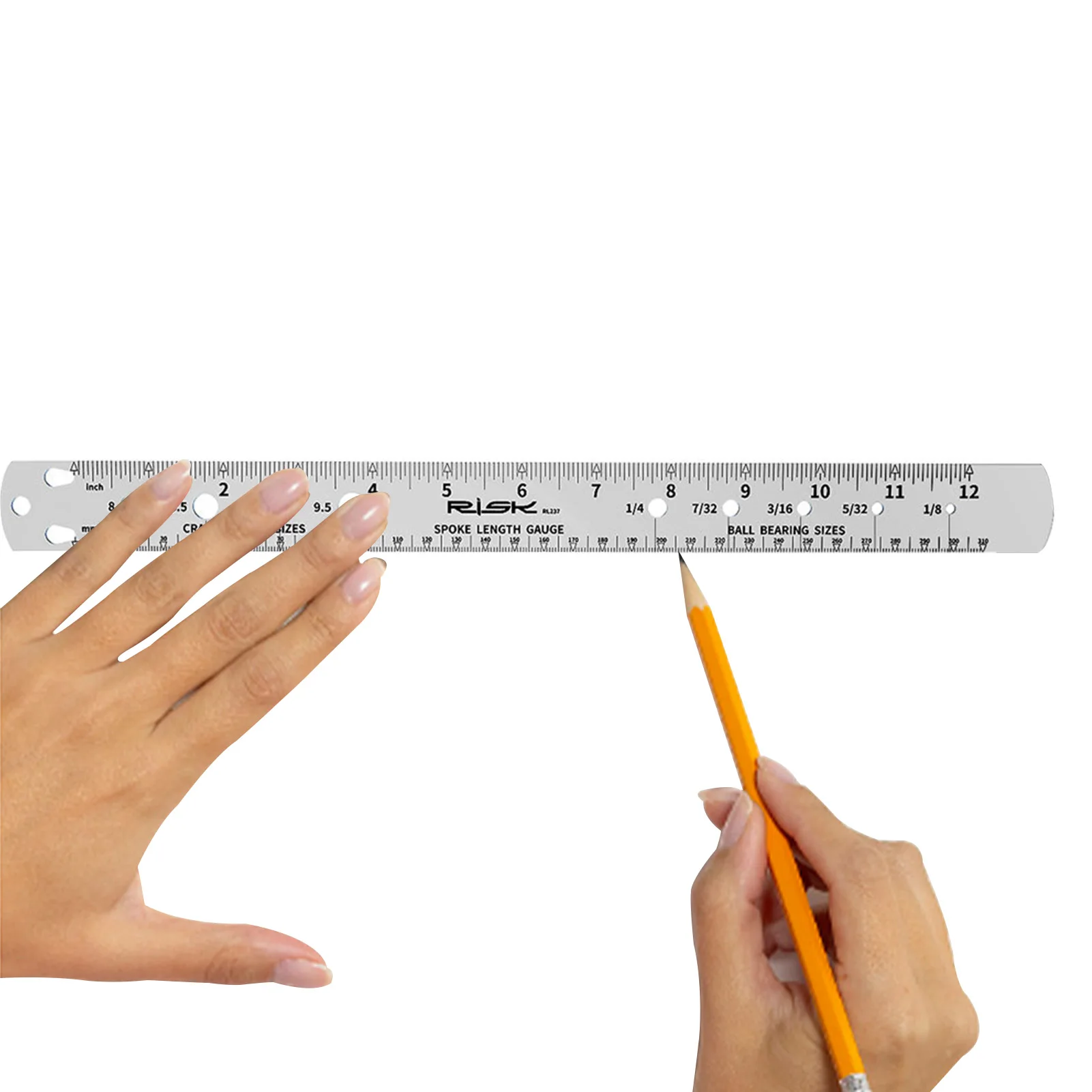 

Прибор для измерения длины спиц велосипеда, многофункциональный прибор из нержавеющей стали, точный, для горных и дорожных велосипедов