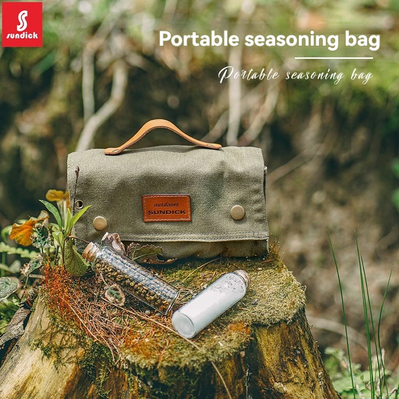 Уличная сумка для хранения бутылок приправ sunчлен набор стеклянных барбекю