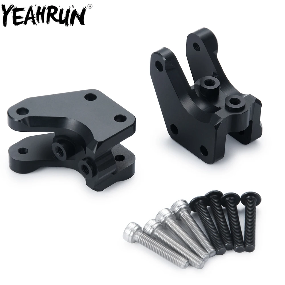 

YEAHRUN 2Pcs Black Lower Shock Absorber Linkage Fixed Mount For 1/10 Axial RBX10 AXI03005 RC Crawler Car Upgrade Parts