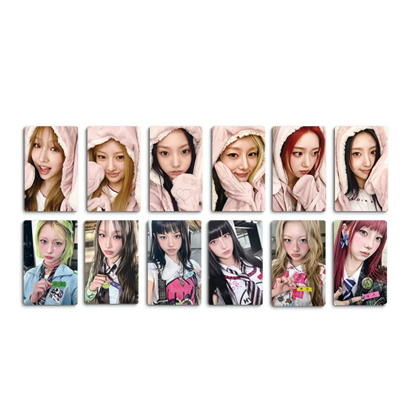 Коллекционные фотокарточки K-pop UNCHILD (6 шт.набор) из нового альбома UNCHILD: Yeeun, Heikie, Ako, а также карточки-пижамы, именные карточки, открытки. (art.: 3920daec33c1a) - 3920daec33c1a