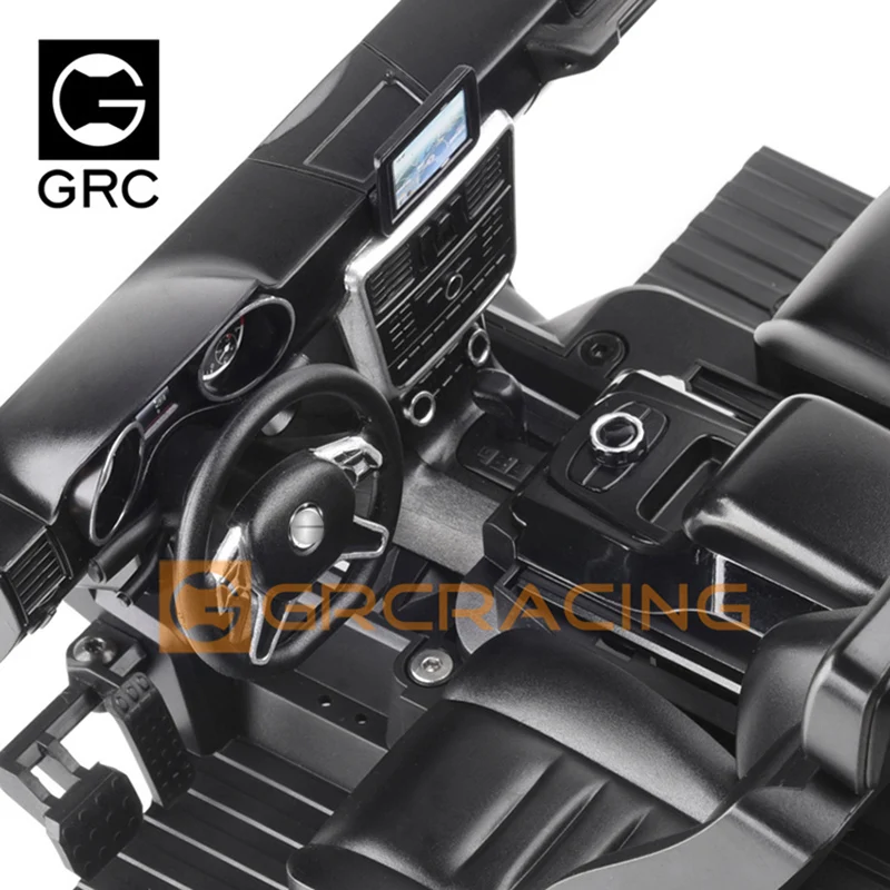 GRC Interior Kit 6X6 Simulation Center Control Seat Modification for 1/10 RC Crawler Car Traxxas TRX4 G500 TRX6 G63 Diy Parts enlarge