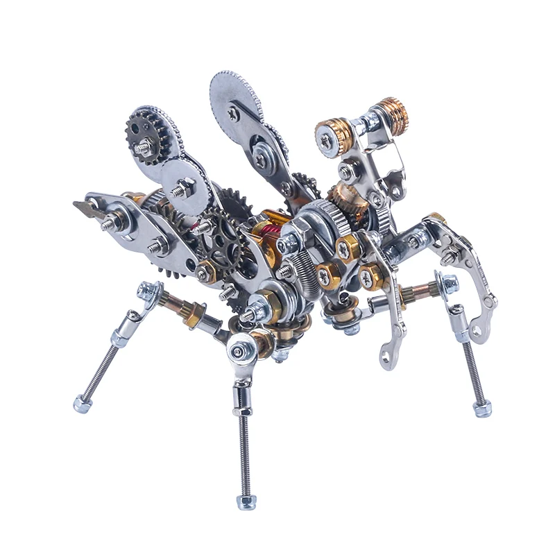 

Precision Insect Metal Mantis Model Niche Halloween Children Creative Birthday Gift for Boys Girlfriend desk accessories