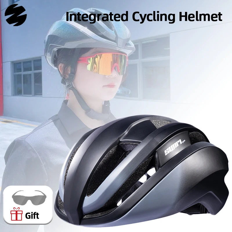 

Integrated Adult Bicycle Helmet Breathable Lightweight Men's Cycling Helmets Shock Absorbing CE Safety Road Bike Helmet Women