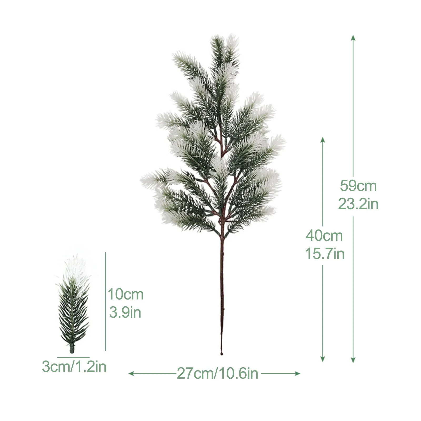 Сосновые иглы для рождественской елки искусственные цветы пластиковые растения
