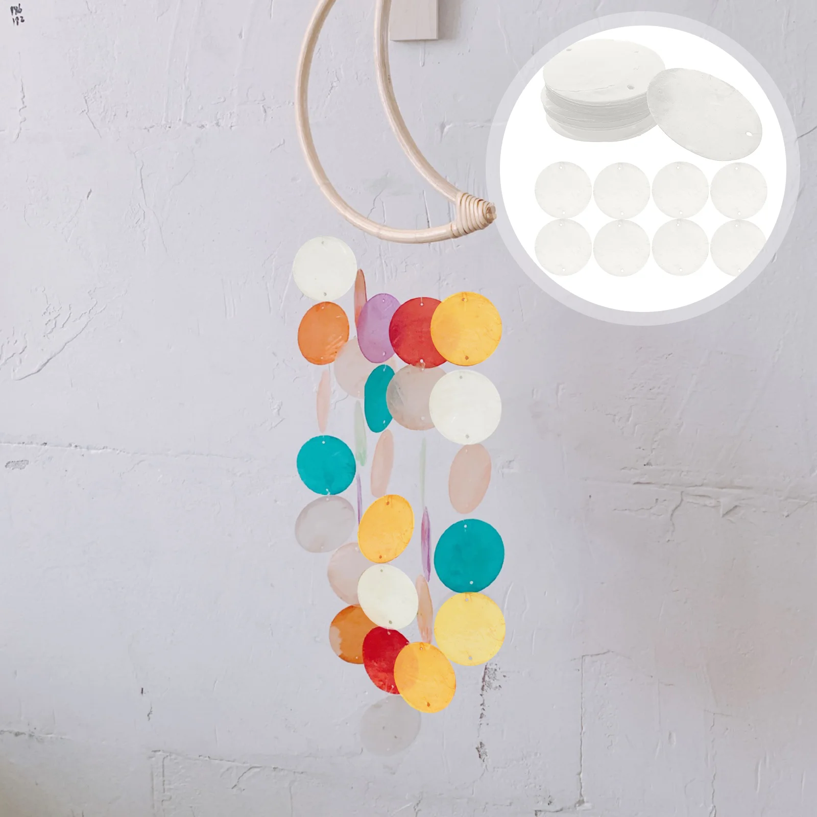 

100 шт., круглые серьги