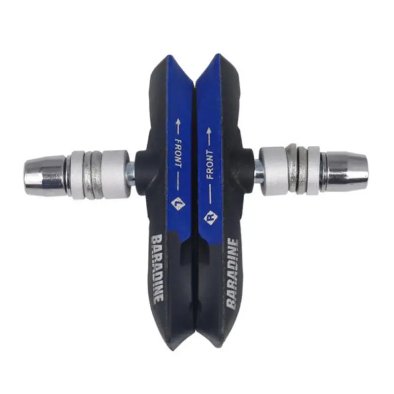 

2 Pcs MTB Bicycle Brake Pads Cycling V Brake Holder Pads Rubber Silent Bicycle Brakes Mountain Bike Brake Pads Bike Accessories