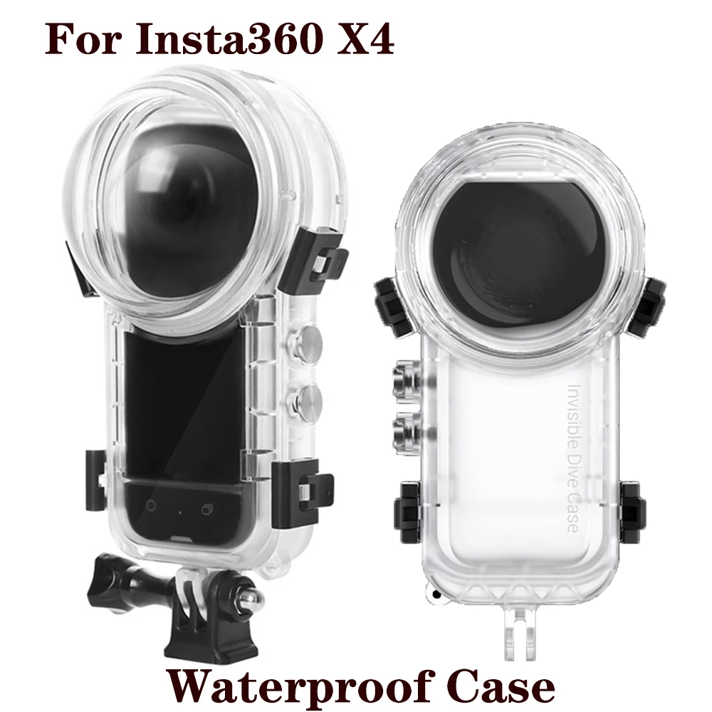 Чехол-невидимка для дайвинга Insta360 X4 водонепроницаемый корпус 50 м