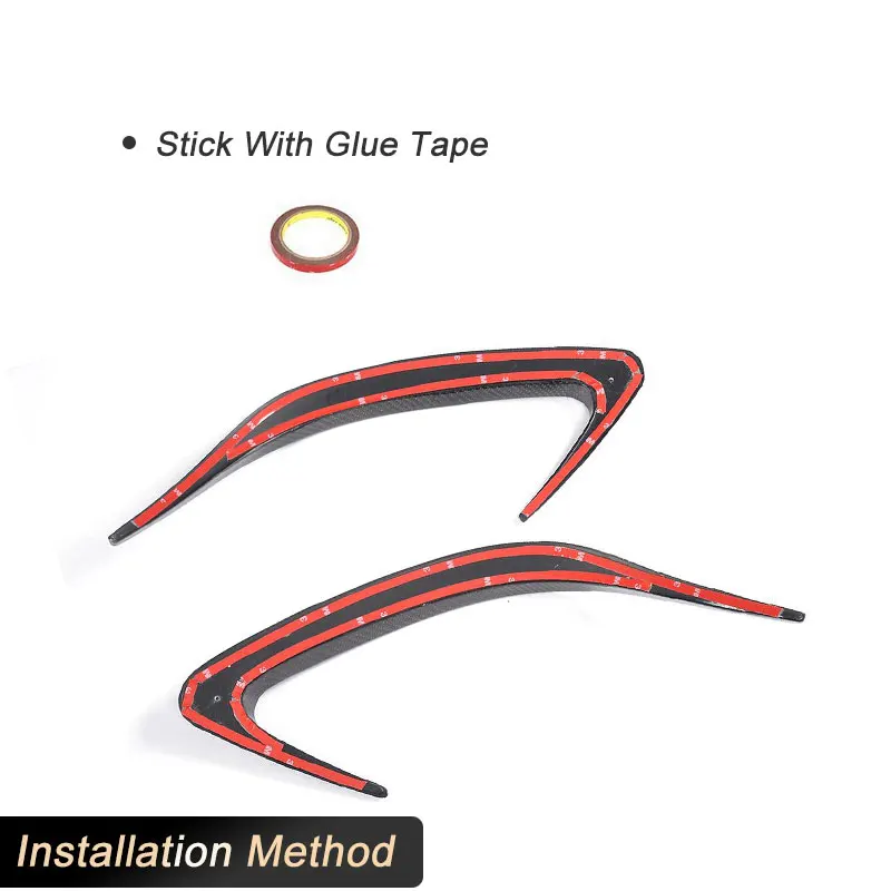 Для Mercedes Benz GLE Class C292 GLE43 GLE63 AMG 2015-2017 задний бампер из углеродного волокна боковые