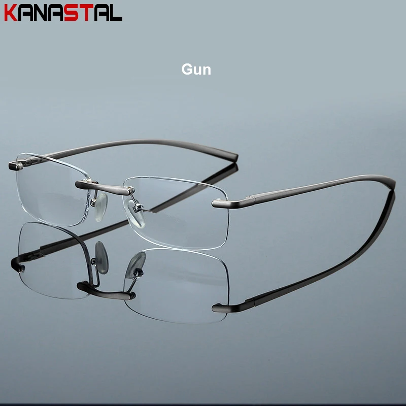 Очки для чтения без оправы мужчин и женщин аксессуары защиты глаз от