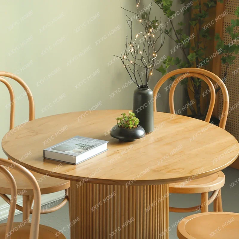 Круглый обеденный стол для игр ресторана современный бар журнальные столы