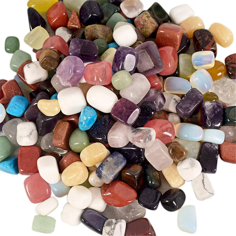 

100/30g Natural Mixed Quartz Crystal Stone Rock Gravel Specimen Tank Decor Natural Stones and Minerals Reiki Chakra Healing Bead