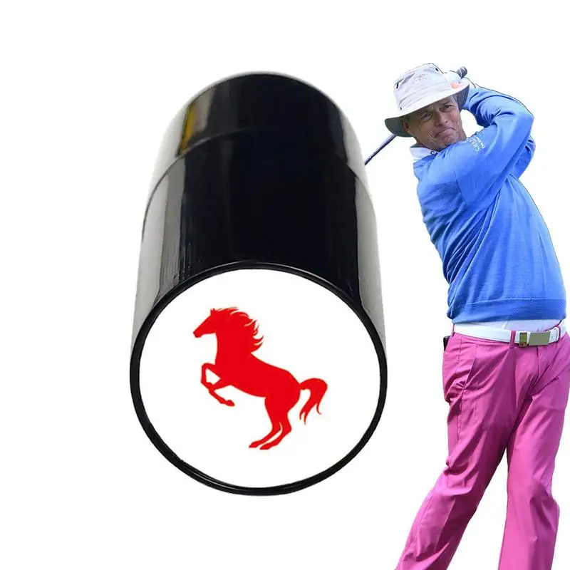 

Golf Ball Marker Stamp Convenient Self-Inking Golf Ball Stamp Golf Ball Marking Tool Portable Golfing Accessories For Golfer's