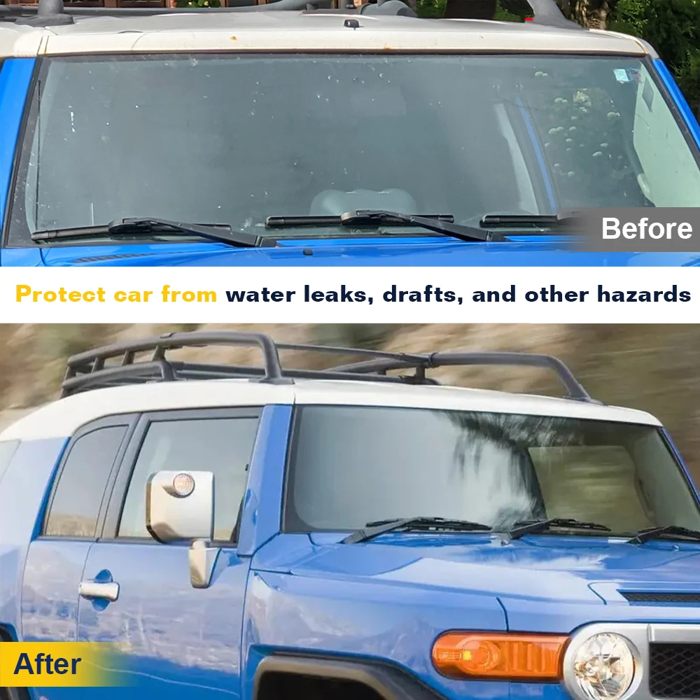 Наружная верхняя молдинга лобового стекла для Toyota Genuine FJ Cruiser 4.0L V6 07-14 75503-35061-A0