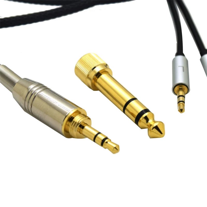 Сменный кабель для наушников Hifiman HE400S HE-400I HE560 V2 штекер 3 5 мм 6 35 до 2x2 Hi-Fi 1 м