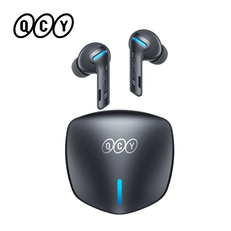 

QCY G1 Gaming Earbuds Wireless Bluetooth 5.2 Earphone 45ms Low Latency Stereo Headphone Wireless charging 32hr Playback Time