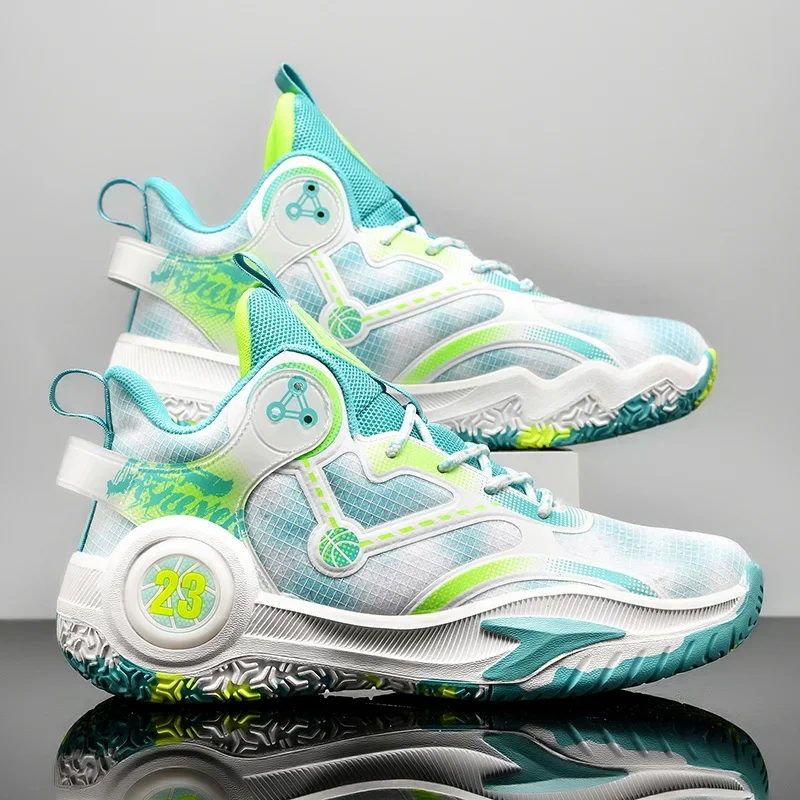 Трендовые женские кроссовки Баскетбольная обувь мужская для пар дышащая удобная