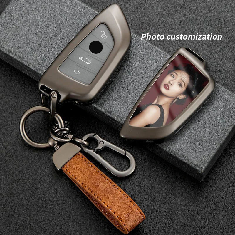 

Photo Customization for BMW 1 3 5 7 Series X1 X3 G01 X4 G02 X5 F15 F16 F30 F31 F32 F34 F20 F21 F07 F10 M3 M4 Smart Car Key Case