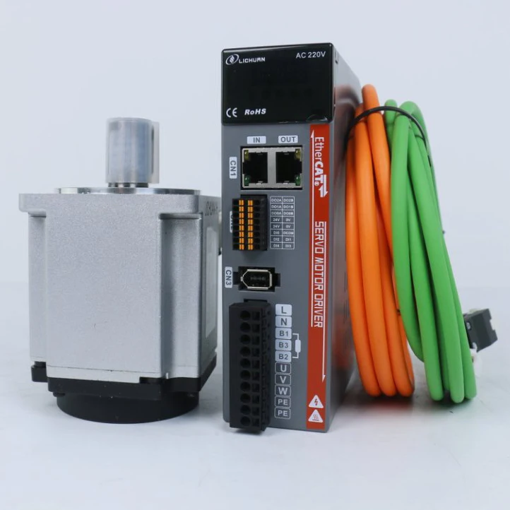 

Серводвигатель Lichuan Ethercat 750 Вт и 1000 Вт с сервоприводом LC20E 80ST 3000 об/мин